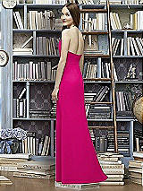 Rear View Thumbnail - Think Pink Lela Rose Bridesmaid Style LR227