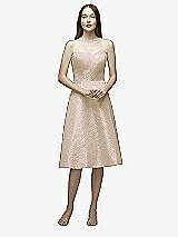 Front View Thumbnail - Pink Gold Lela Rose Bridesmaid Style LR229