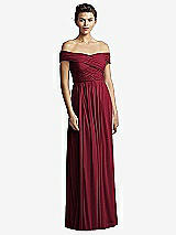 Front View Thumbnail - Burgundy JY Jenny Yoo Bridesmaid Style JY514