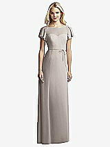 Front View Thumbnail - Taupe JY Jenny Yoo Bridesmaid Style JY518