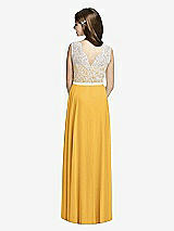 Rear View Thumbnail - NYC Yellow & Oyster Dessy Collection Junior Bridesmaid JR532