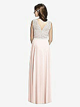 Rear View Thumbnail - Blush & Oyster Dessy Collection Junior Bridesmaid JR532