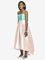 Front View Thumbnail - Blush & Coastal Dessy Collection Junior Bridesmaid JR533