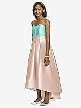 Front View Thumbnail - Cameo & Coastal Dessy Collection Junior Bridesmaid JR533