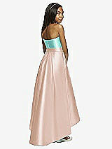 Rear View Thumbnail - Cameo & Coastal Dessy Collection Junior Bridesmaid JR533