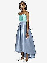 Front View Thumbnail - Cloudy & Coastal Dessy Collection Junior Bridesmaid JR533