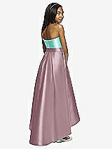 Rear View Thumbnail - Dusty Rose & Coastal Dessy Collection Junior Bridesmaid JR533