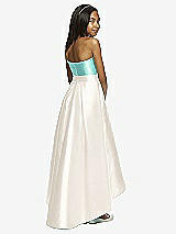 Rear View Thumbnail - Ivory & Coastal Dessy Collection Junior Bridesmaid JR533