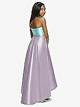 Rear View Thumbnail - Lilac Haze & Coastal Dessy Collection Junior Bridesmaid JR533