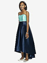 Front View Thumbnail - Midnight Navy & Coastal Dessy Collection Junior Bridesmaid JR533