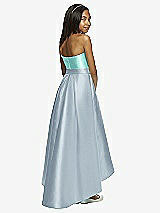 Rear View Thumbnail - Mist & Coastal Dessy Collection Junior Bridesmaid JR533