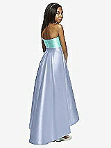 Rear View Thumbnail - Sky Blue & Coastal Dessy Collection Junior Bridesmaid JR533