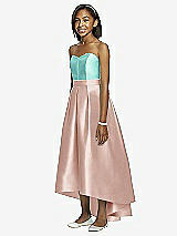 Front View Thumbnail - Toasted Sugar & Coastal Dessy Collection Junior Bridesmaid JR533