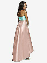 Rear View Thumbnail - Toasted Sugar & Coastal Dessy Collection Junior Bridesmaid JR533