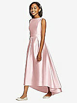 Front View Thumbnail - Ballet Pink Dessy Collection Junior Bridesmaid JR534