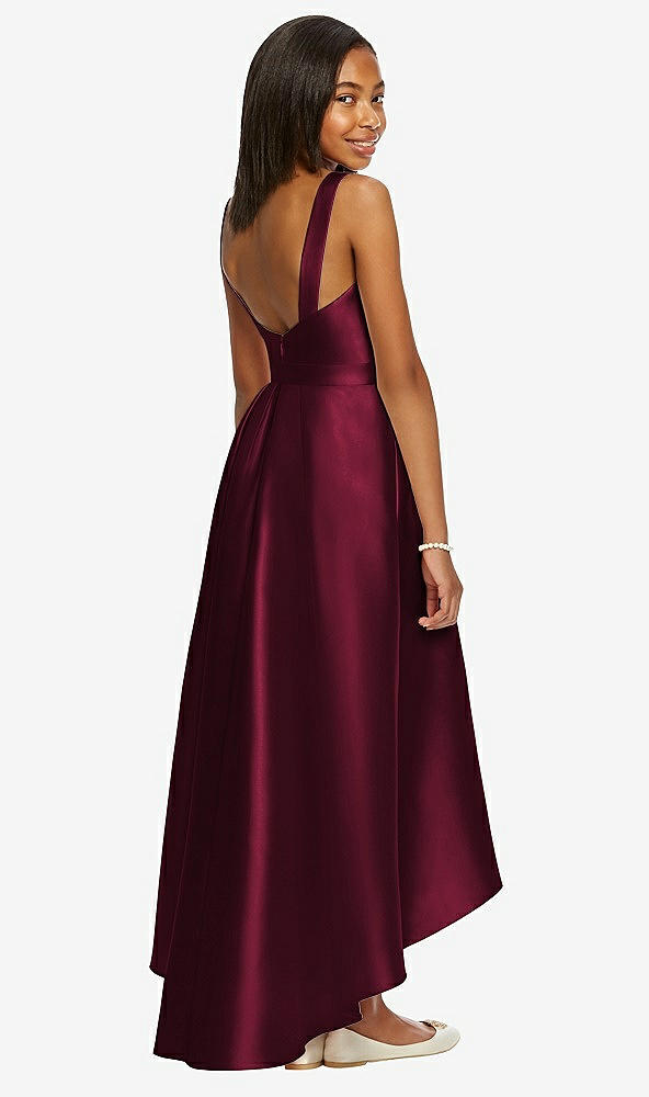 Back View - Cabernet Dessy Collection Junior Bridesmaid JR534