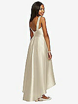 Rear View Thumbnail - Champagne Dessy Collection Junior Bridesmaid JR534