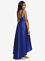 Rear View Thumbnail - Cobalt Blue Dessy Collection Junior Bridesmaid JR534