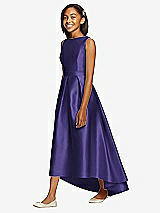 Front View Thumbnail - Grape Dessy Collection Junior Bridesmaid JR534