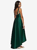 Rear View Thumbnail - Hunter Green Dessy Collection Junior Bridesmaid JR534