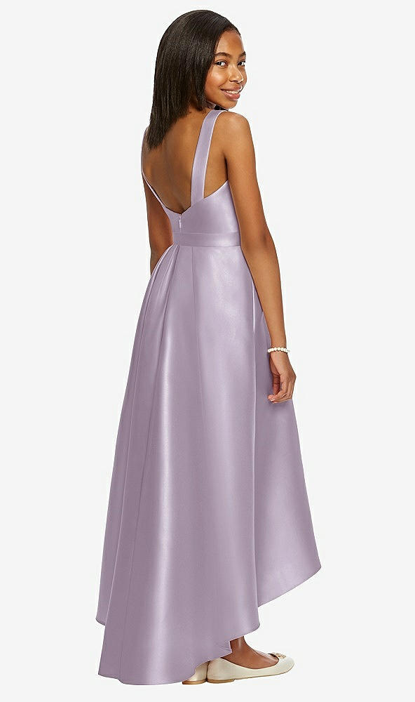 Back View - Lilac Haze Dessy Collection Junior Bridesmaid JR534