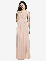 Front View Thumbnail - Cameo Sleeveless Notch Maternity Dress