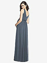 Rear View Thumbnail - Silverstone Sleeveless Notch Maternity Dress