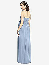 Rear View Thumbnail - Cloudy Draped Bodice Strapless Maternity Dress