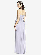 Rear View Thumbnail - Silver Dove Draped Bodice Strapless Maternity Dress