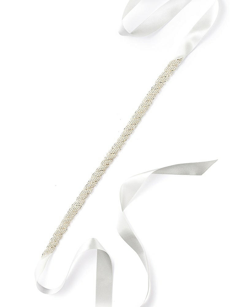 Front View - Silver Grace Sash