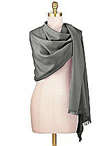 Alt View 1 Thumbnail - Charcoal Gray Wedding Pashmina