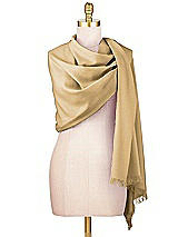 Alt View 1 Thumbnail - Venetian Gold Wedding Pashmina