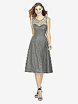 Front View Thumbnail - Charcoal Gray After Six Bridesmaid Dress 6750