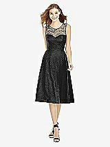 Front View Thumbnail - Black After Six Bridesmaid Dress 6750