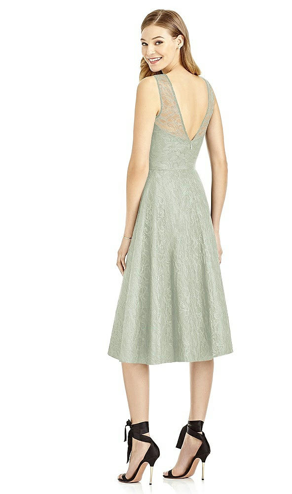 Back View - Celadon After Six Bridesmaid Dress 6750