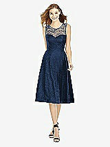 Front View Thumbnail - Midnight Navy After Six Bridesmaid Dress 6750