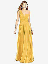 Front View Thumbnail - NYC Yellow After Six Bridesmaid Dress 6751