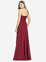 Rear View Thumbnail - Burgundy After Six Bridesmaid Dress 6751