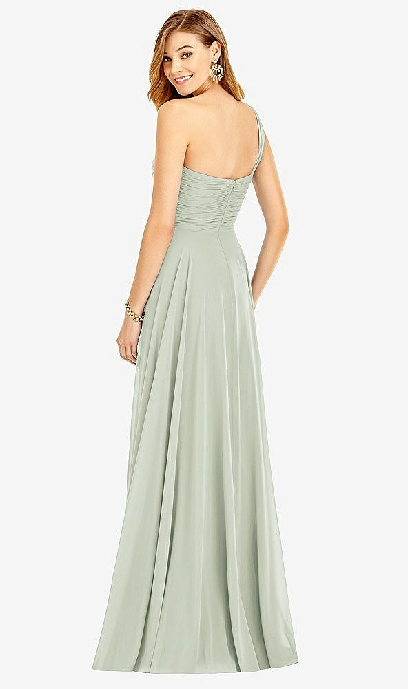 Back View - Celadon After Six Bridesmaid Dress 6751