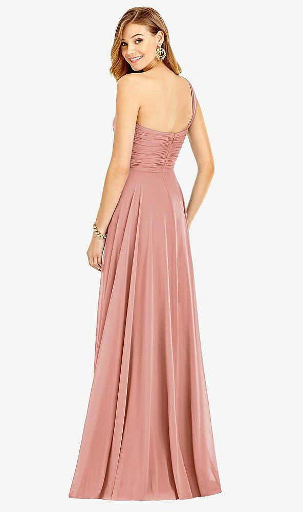 Back View - Desert Rose After Six Bridesmaid Dress 6751