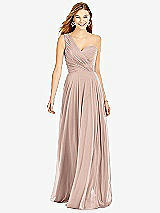 Front View Thumbnail - Neu Nude After Six Bridesmaid Dress 6751