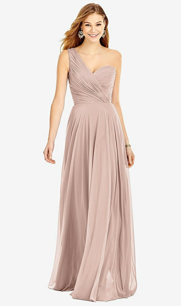 Front View - Neu Nude After Six Bridesmaid Dress 6751