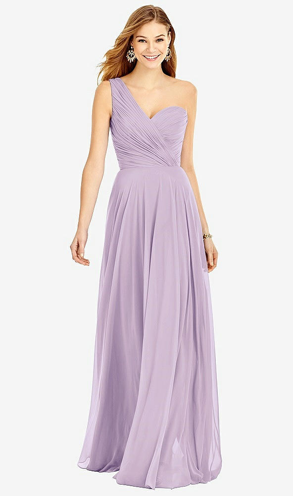 Front View - Pale Purple After Six Bridesmaid Dress 6751