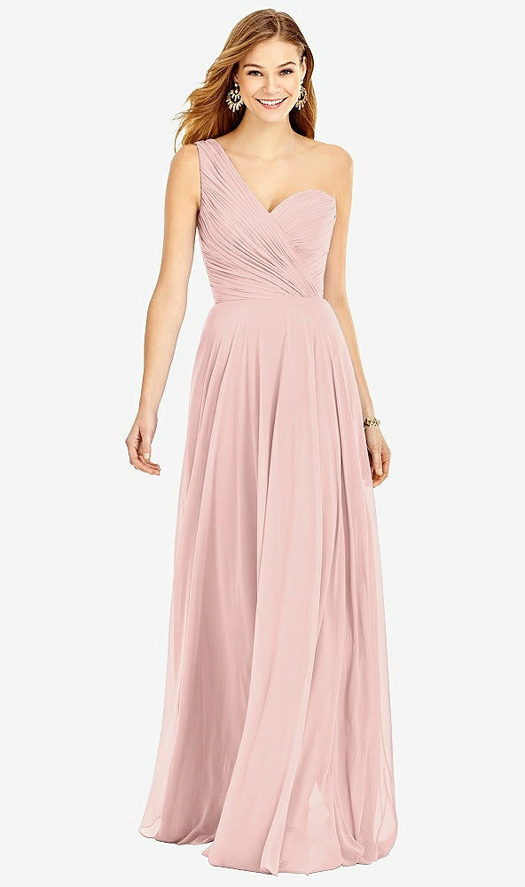 Front View - Rose - PANTONE Rose Quartz After Six Bridesmaid Dress 6751