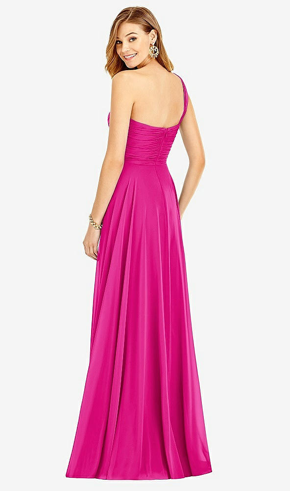 Back View - Think Pink After Six Bridesmaid Dress 6751