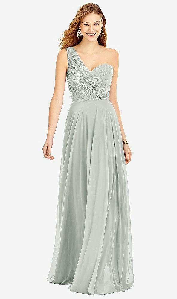 Front View - Willow Green After Six Bridesmaid Dress 6751