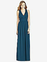 Front View Thumbnail - Atlantic Blue After Six Bridesmaid Dress 6752