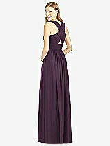 Rear View Thumbnail - Aubergine After Six Bridesmaid Dress 6752