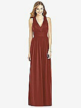 Front View Thumbnail - Auburn Moon After Six Bridesmaid Dress 6752