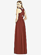 Rear View Thumbnail - Auburn Moon After Six Bridesmaid Dress 6752